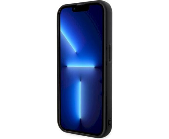 Karl Lagerfeld KLHCP14L3DRKHNK Rubber Choupette 3D Aizsargapvalks priekš iPhone 14 Pro 6.1" / melns Neoriģinālie Maciņi