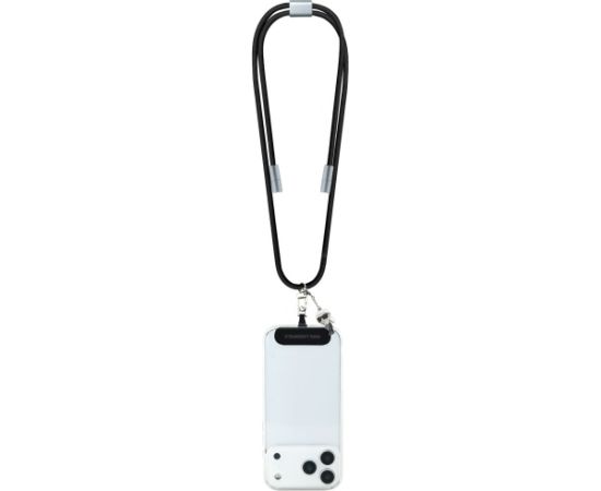 Karl Lagerfeld CBDY Ikonik Charm USB-C/USB-C Uzlādes kabelis priekš / melns Data USB kabeļi