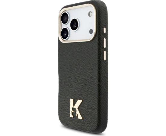 Karl Lagerfeld Karl Head Logo MagSafe Case Aizsargapvalks priekš iPhone 17 Pro / melns Neoriģinālie Maciņi