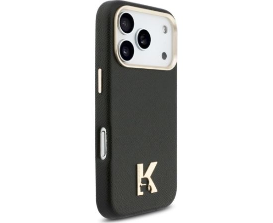 Karl Lagerfeld Karl Head Logo MagSafe Case Aizsargapvalks priekš iPhone 17 Pro / melns Neoriģinālie Maciņi