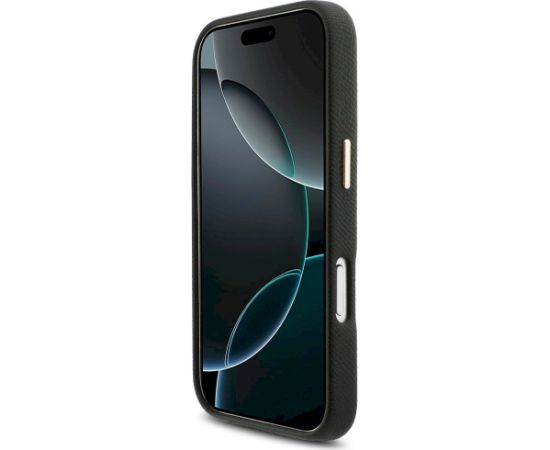 Karl Lagerfeld Karl Head Logo MagSafe Case Aizsargapvalks priekš iPhone 17 Pro / melns Neoriģinālie Maciņi