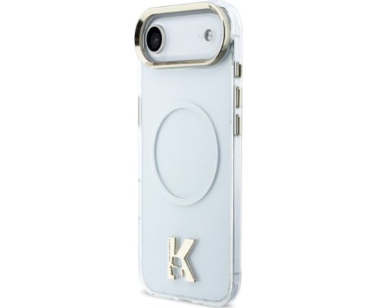 Karl Lagerfeld IML K Head Logo MagSafe Aizsargapvalks priekš iPhone Air / caurspīdīgs Neoriģinālie Maciņi