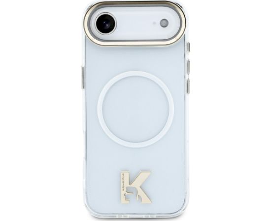 Karl Lagerfeld IML K Head Logo MagSafe Aizsargapvalks priekš iPhone Air / caurspīdīgs Neoriģinālie Maciņi