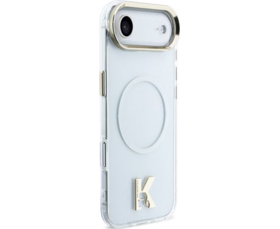 Karl Lagerfeld IML K Head Logo MagSafe Aizsargapvalks priekš iPhone Air / caurspīdīgs Neoriģinālie Maciņi