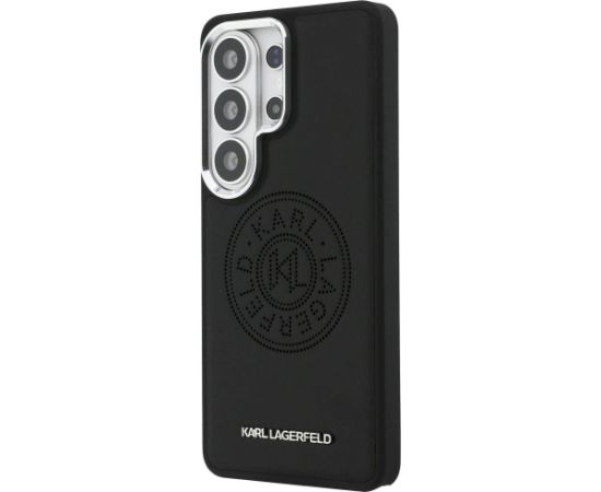 Karl Lagerfeld Perforated KL MagSafe Aizsargapvalks priekš Samsung Galaxy S26 Ultra / melns Neoriģinālie Maciņi