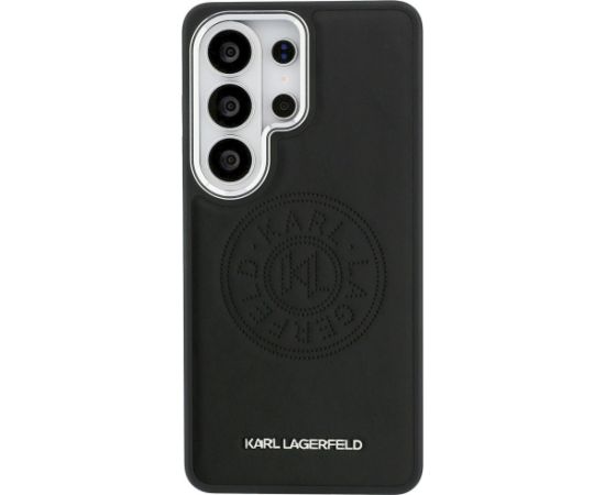 Karl Lagerfeld Perforated KL MagSafe Aizsargapvalks priekš Samsung Galaxy S26 Ultra / melns Neoriģinālie Maciņi
