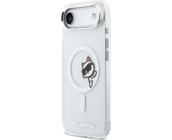 Karl Lagerfeld IML Peekaboo MagSafe Aizsargapvalks priekš iPhone 17 Air / caurspīdīgs Neoriģinālie Maciņi