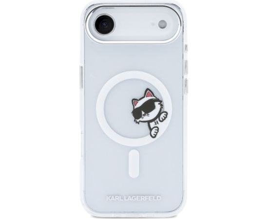 Karl Lagerfeld IML Peekaboo MagSafe Aizsargapvalks priekš iPhone 17 Air / caurspīdīgs Neoriģinālie Maciņi
