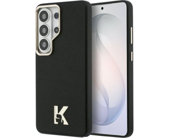 Karl Lagerfeld K Metal Logo MagSafe Aizsargapvalks priekš Samsung Galaxy S26 Ultra / melns Neoriģinālie Maciņi