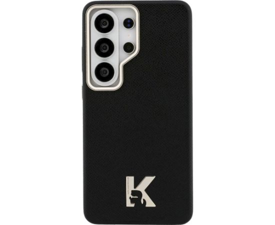 Karl Lagerfeld K Metal Logo MagSafe Aizsargapvalks priekš Samsung Galaxy S26 Ultra / melns Neoriģinālie Maciņi