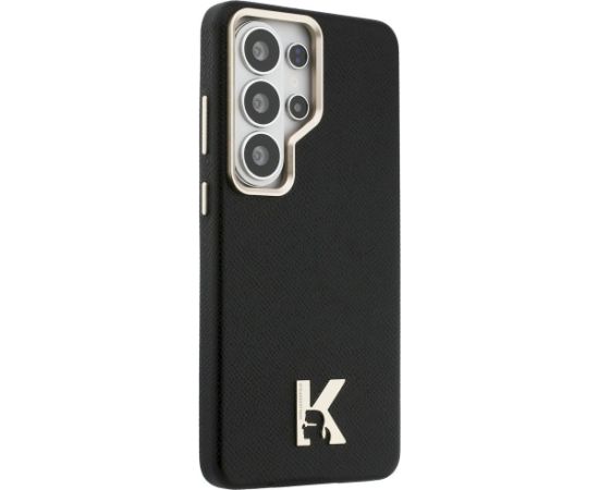 Karl Lagerfeld K Metal Logo MagSafe Aizsargapvalks priekš Samsung Galaxy S26 Ultra / melns Neoriģinālie Maciņi