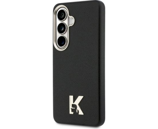 Karl Lagerfeld K Metal Logo MagSafe Case Aizsargapvalks priekš Samsung Galaxy S26 / melns Neoriģinālie Maciņi