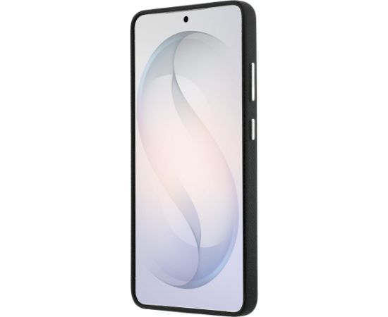 Karl Lagerfeld Saffiano Double Heads Metal Case Aizsargapvalks priekš Samsung Galaxy S26 Ultra / melns Neoriģinālie Maciņi