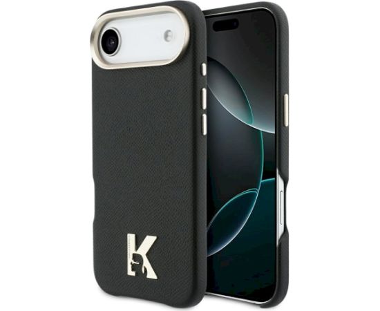Karl Lagerfeld Karl Head Logo MagSafe Case Aizsargapvalks priekš iPhone 17 Air / melns Neoriģinālie Maciņi