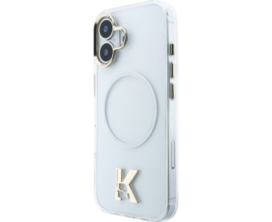 Case Karl Lagerfeld IML K Head Logo MagSafe Aizsargapvalks priekš iPhone 17 / caurspīdīgs Neoriģinālie Maciņi