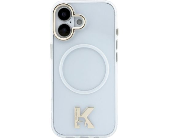 Case Karl Lagerfeld IML K Head Logo MagSafe Aizsargapvalks priekš iPhone 17 / caurspīdīgs Neoriģinālie Maciņi