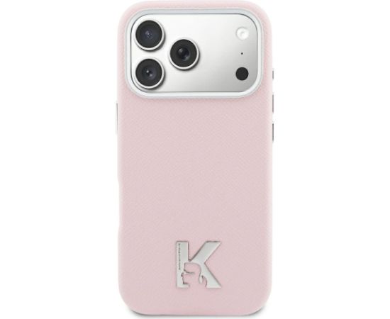 Karl Lagerfeld Karl Head Logo MagSafe Case Aizsargapvalks priekš iPhone 17 / rozā Neoriģinālie Maciņi