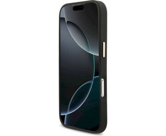 Karl Lagerfeld Big Strap Choupette Metal Logo MagSafe Case Aizsargapvalks priekš iPhone 17 Pro Max / melns Neoriģinālie Maciņi