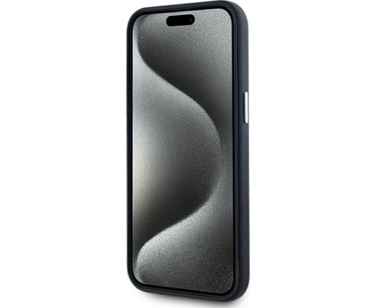 Karl Lagerfeld hotel RSG Aizsargapvalks priekš iPhone 15 Pro / melns Neoriģinālie Maciņi