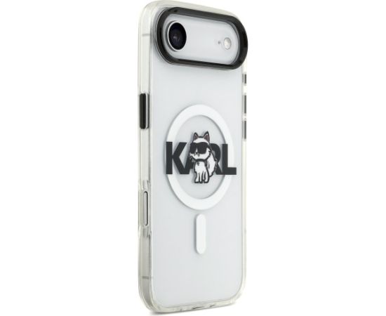 Karl Lagerfeld IML Choupette Sketch Logo MagSafe Case Aizsargapvalks priekš iPhone Air Neoriģinālie Maciņi