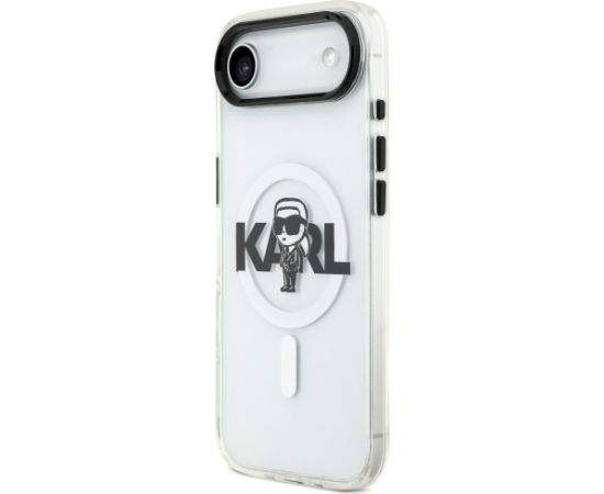 Karl Lagerfeld IML Karl Sketch Logo MagSafe Case Aizsargapvalks priekš iPhone Air / caurspīdīgs Neoriģinālie Maciņi