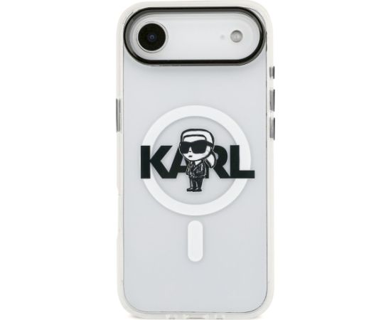 Karl Lagerfeld IML Karl Sketch Logo MagSafe Case Aizsargapvalks priekš iPhone Air / caurspīdīgs Neoriģinālie Maciņi