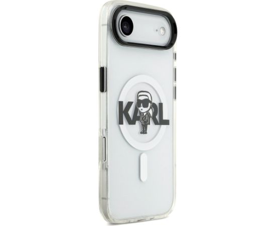 Karl Lagerfeld IML Karl Sketch Logo MagSafe Case Aizsargapvalks priekš iPhone Air / caurspīdīgs Neoriģinālie Maciņi