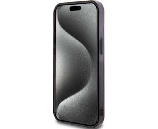 Karl Lagerfeld KLHMP15SHCHNOTK Aizsargapvalks priekš iPhone 15/14/13 6.1" transparent hardcase IML Choupette`s Head Mag Neoriģinālie Maciņi