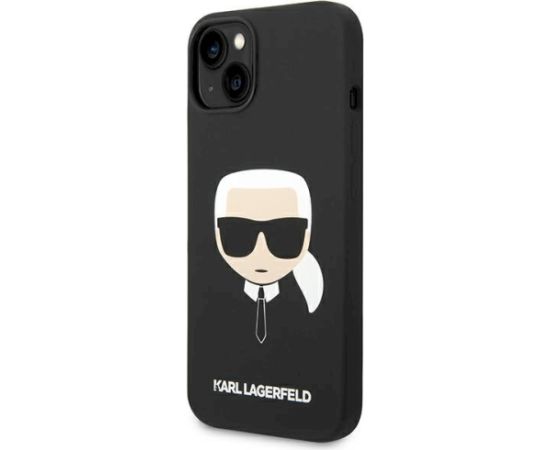 Karl Lagerfeld KLHMP14MSLKHBK Hardcase Aizsargapvalks priekš iPhone 14 Plus / 15 Plus 6,7" / melns Neoriģinālie Maciņi