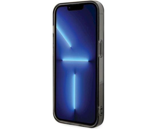 Karl Lagerfeld KLHMP15LHFCKNOK Aizsargapvalks priekš iPhone 15 Pro 6.1" hardcase IML Ikonik MagSafe / melns Neoriģinālie Maciņi