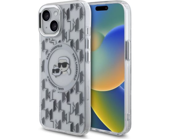Karl Lagerfeld KLHMP15SHMCKMHT Aizsargapvalks priekš iPhone 15 6.1" / caurspīdīgs Neoriģinālie Maciņi
