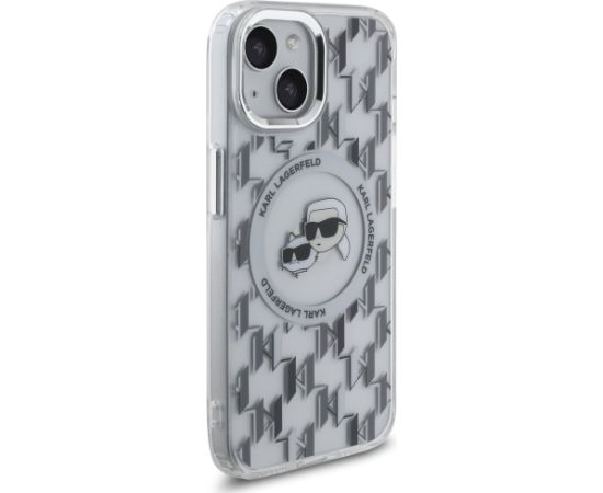 Karl Lagerfeld KLHMP15SHMCKMHT Aizsargapvalks priekš iPhone 15 6.1" / caurspīdīgs Neoriģinālie Maciņi