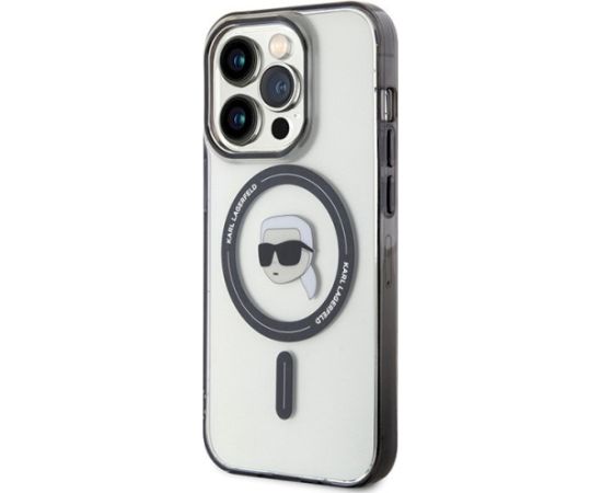 Karl Lagerfeld KLHMP15LHKHNOTK Aizsargapvalks priekš iPhone 15 Pro 6.1" / caurspīdīgs Neoriģinālie Maciņi
