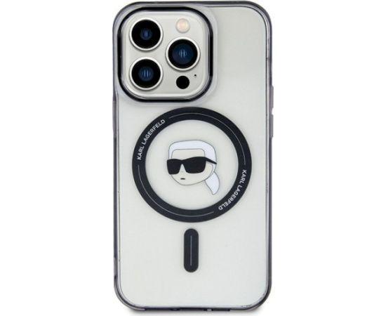 Karl Lagerfeld KLHMP15LHKHNOTK Aizsargapvalks priekš iPhone 15 Pro 6.1" / caurspīdīgs Neoriģinālie Maciņi