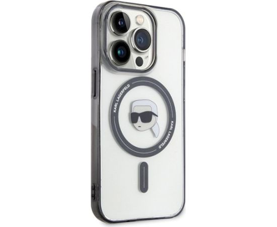 Karl Lagerfeld KLHMP15LHKHNOTK Aizsargapvalks priekš iPhone 15 Pro 6.1" / caurspīdīgs Neoriģinālie Maciņi