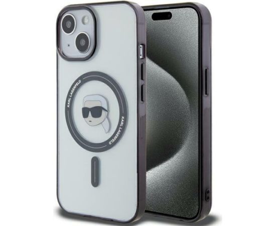 Karl Lagerfeld KLHMP15MHKHNOTK Aizsargapvalks priekš iPhone 15 Plus/14 Plus 6.7" / caurspīdīgs Neoriģinālie Maciņi