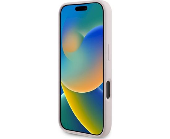 Karl Lagerfeld KLHMP16MSCMKCRHP Aizsargapvalks priekš iPhone 16 Plus 6.7" / rozā Neoriģinālie Maciņi