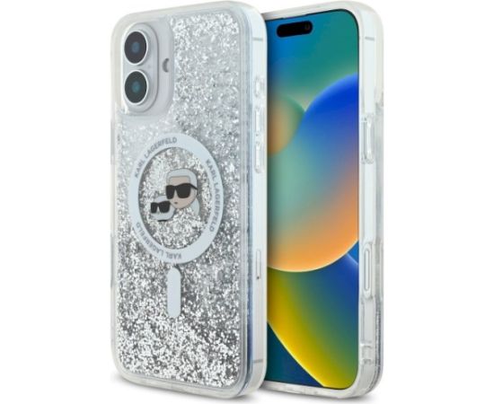 Karl Lagerfeld KLHMP16MLGKCSGH Aizsargapvalks priekš iPhone 16 Plus 6.7" / caurspīdīgs Neoriģinālie Maciņi