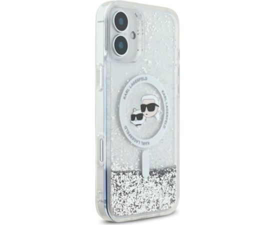 Karl Lagerfeld KLHMP16MLGKCSGH Aizsargapvalks priekš iPhone 16 Plus 6.7" / caurspīdīgs Neoriģinālie Maciņi
