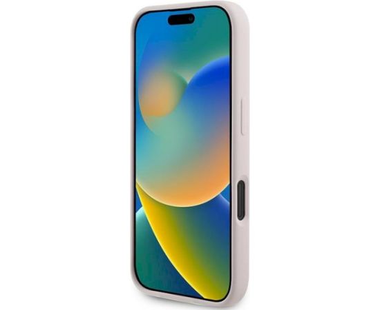 Karl Lagerfeld KLHMP16MSKCHPPLP Aizsargapvalks priekš iPhone 16 Plus 6.7" / rozā Neoriģinālie Maciņi