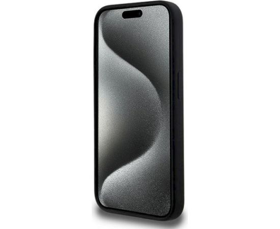 Karl Lagerfeld KLHMP15LSKCHPPLK Aizsargapvalks priekš iPhone 15 Pro 6.1" / melns Neoriģinālie Maciņi