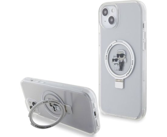 Karl Lagerfeld KLHMP15MHMRSKCH Aizsargapvalks priekš iPhone 15 Plus / 14 Plus 6.7" / balts Neoriģinālie Maciņi