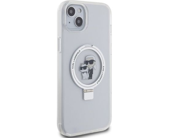 Karl Lagerfeld KLHMP15MHMRSKCH Aizsargapvalks priekš iPhone 15 Plus / 14 Plus 6.7" / balts Neoriģinālie Maciņi