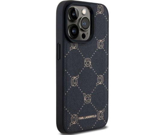 Karl Lagerfeld KLHMP15LPGKHPHK Magsafe Karl Head Aizsargapvalks priekš iPhone 15 Pro 6.1" / melns Neoriģinālie Maciņi