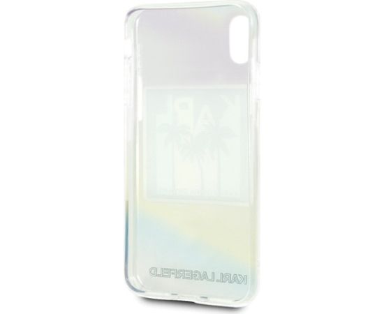 Karl Lagerfeld KLHCI65IRKD Kalifornia Dreams Aizsargapvalks priekš iPhone Xs Max Neoriģinālie Maciņi
