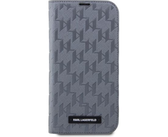 Karl Lagerfeld KLBKP14LSAKLHPG Aizsargapvalks priekš iPhone 14 Pro 6.1" / sudraba Neoriģinālie Maciņi
