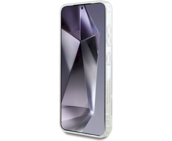 Karl Lagerfeld Rhinestones Karl Head Logo Aizsargapvalks priekš Samsung Galaxy S25 / caurspīdīgs Neoriģinālie Maciņi