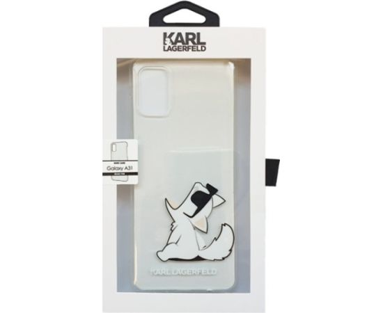 Karl Lagerfeld KLHCA31CFNRC A31 A315 Aizsargapvalks priekš Choupette Fun / caurspīdīgs Neoriģinālie Maciņi