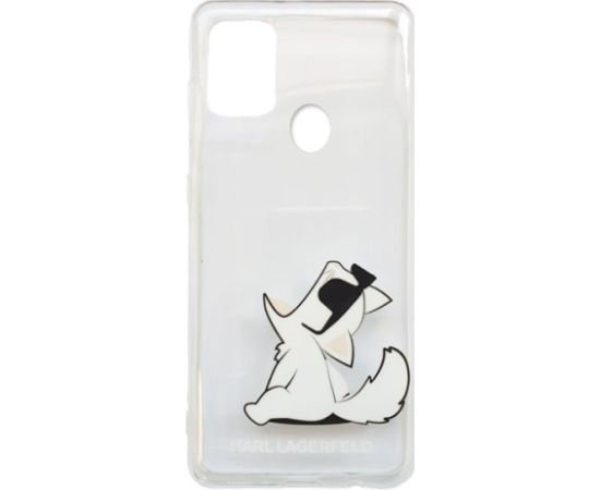 Karl Lagerfeld KLHCM21CFNRC M21 M215 Aizsargapvalks priekš Choupette Fun / caurspīdīgs Neoriģinālie Maciņi