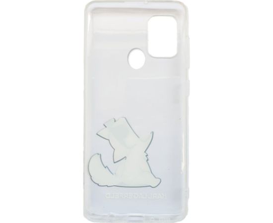 Karl Lagerfeld KLHCM21CFNRC M21 M215 Aizsargapvalks priekš Choupette Fun / caurspīdīgs Neoriģinālie Maciņi